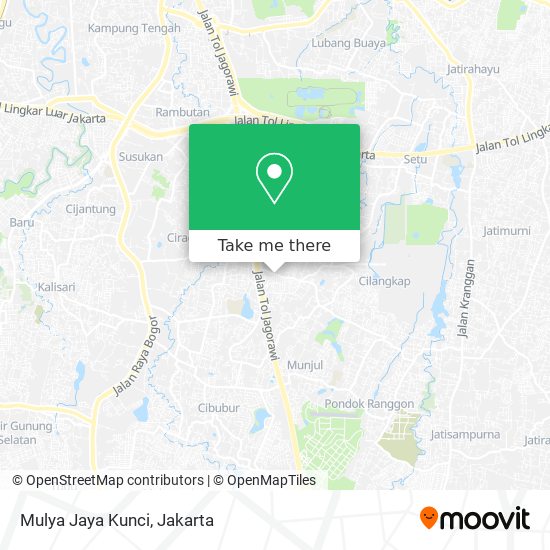 Mulya Jaya Kunci map