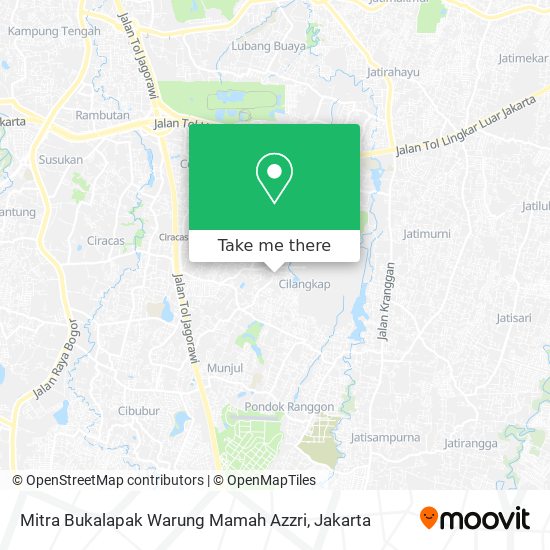 Mitra Bukalapak Warung Mamah Azzri map