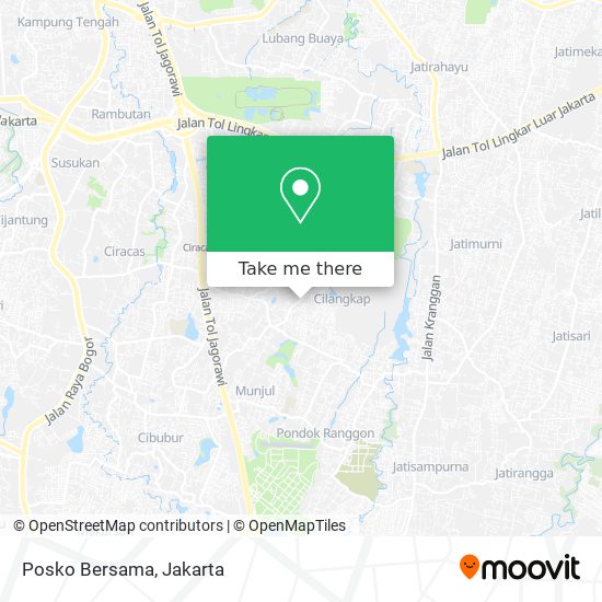 Posko Bersama map