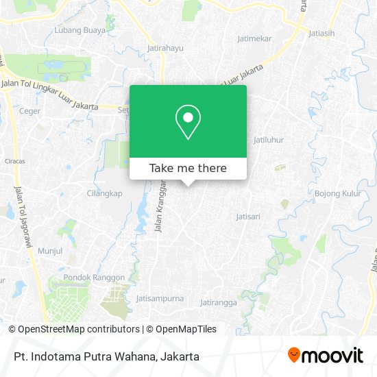 Pt. Indotama Putra Wahana map