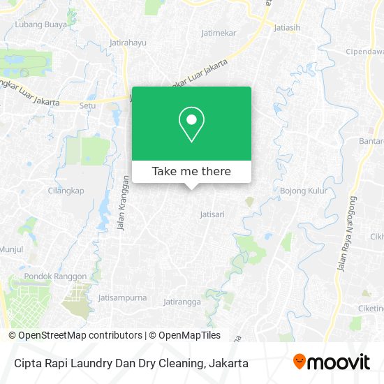 Cipta Rapi Laundry Dan Dry Cleaning map