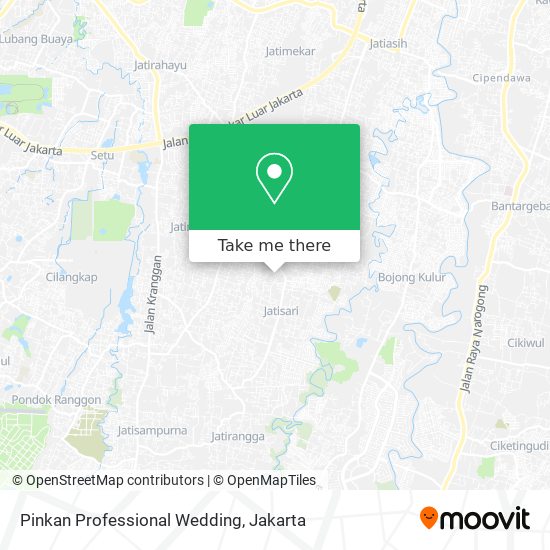 Pinkan Professional Wedding map