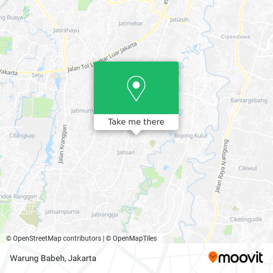 Warung Babeh map
