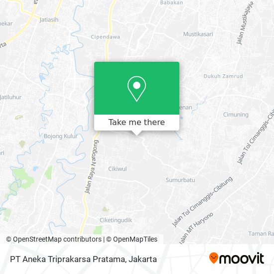 PT Aneka Triprakarsa Pratama map