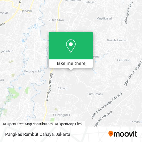 Pangkas Rambut Cahaya map