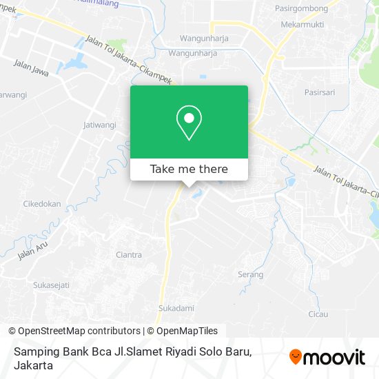 Samping Bank Bca Jl.Slamet Riyadi Solo Baru map