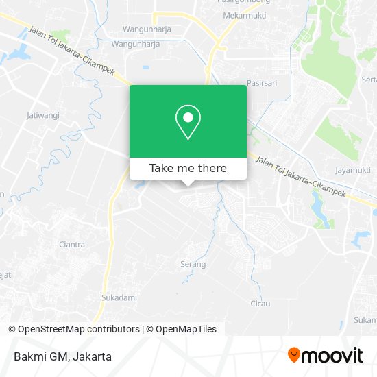 Bakmi GM map