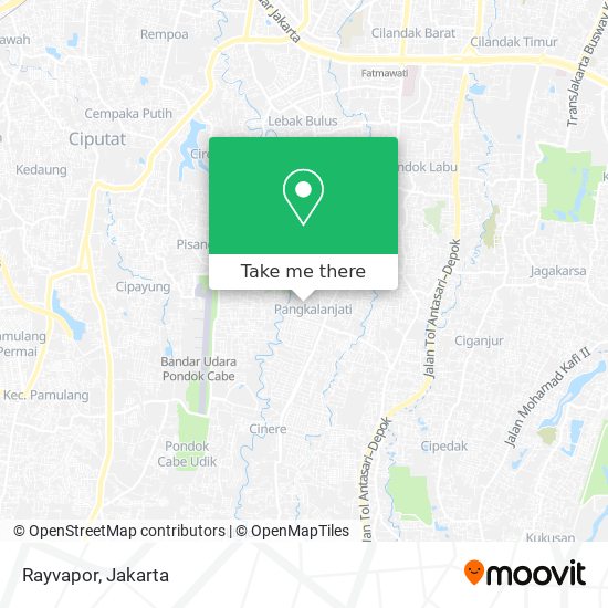 Rayvapor map