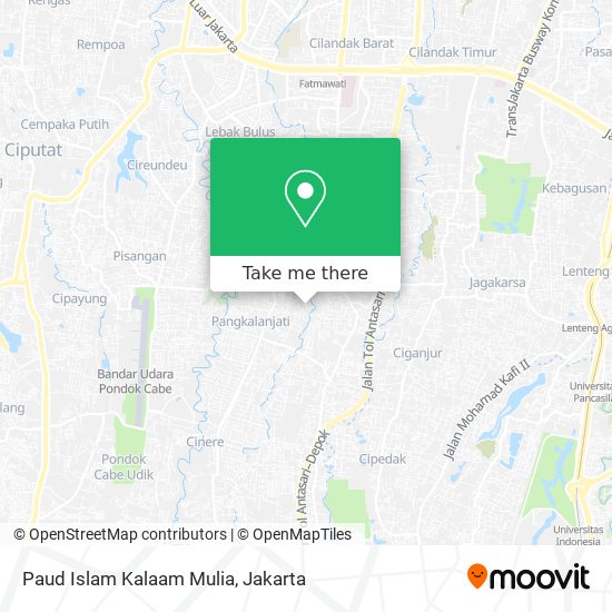 Paud Islam Kalaam Mulia map