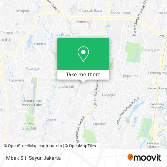 Mbak Siti Sayur map