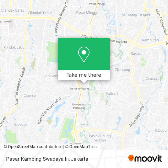 Pasar Kambing Swadaya Iii map