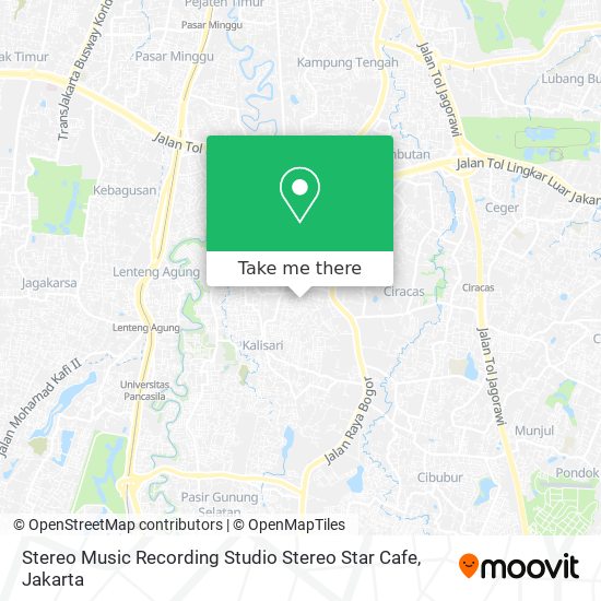 Stereo Music Recording Studio Stereo Star Cafe map