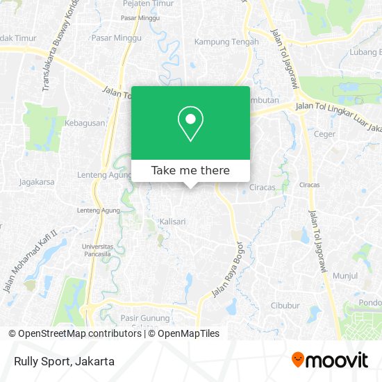 Rully Sport map