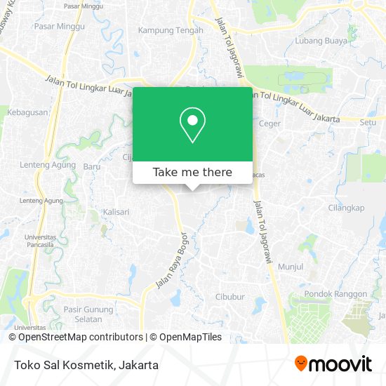 Toko Sal Kosmetik map