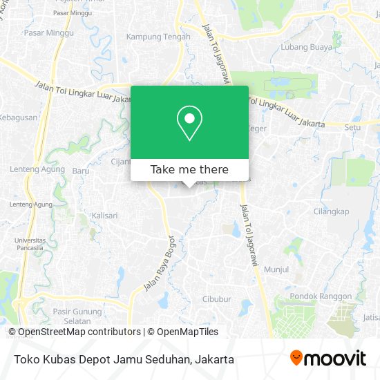 Toko Kubas Depot Jamu Seduhan map