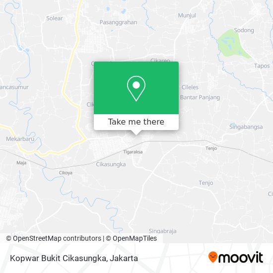 Kopwar Bukit Cikasungka map