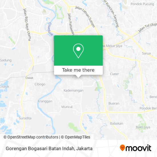 Gorengan Bogasari Batan Indah map