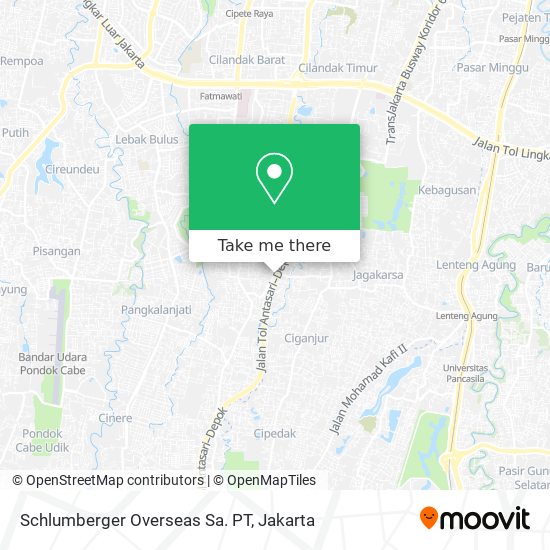 Schlumberger Overseas Sa. PT map