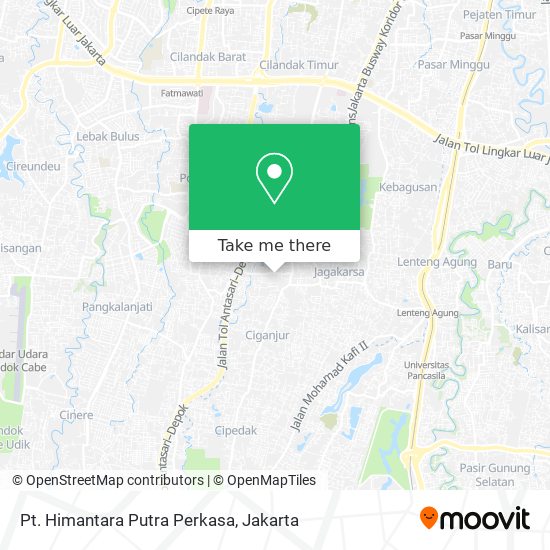 Pt. Himantara Putra Perkasa map