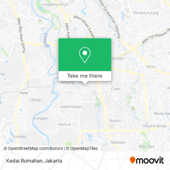 Kedai Rumahan map