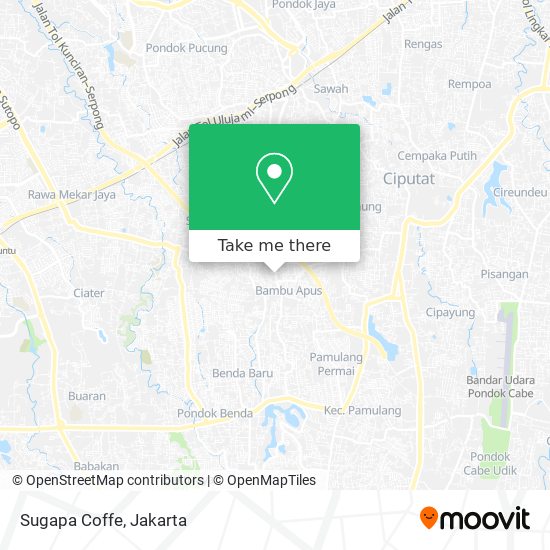 Sugapa Coffe map