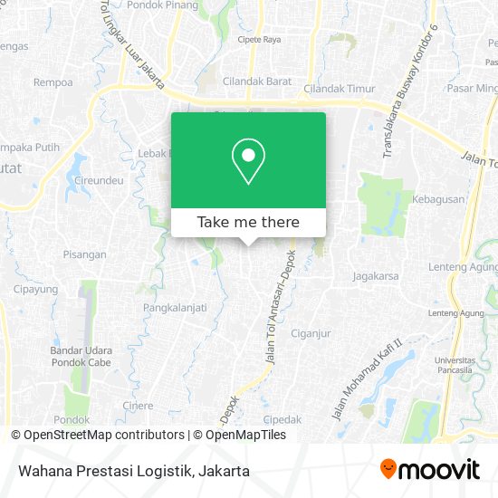 Wahana Prestasi Logistik map