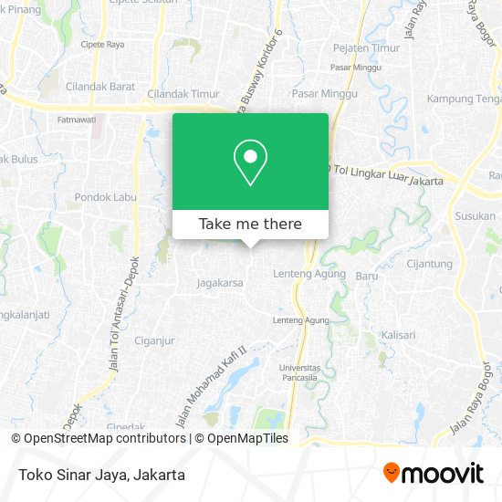 Toko Sinar Jaya map