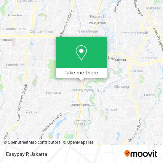 Easypay P map