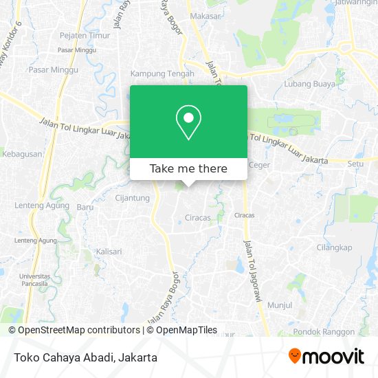 Toko Cahaya Abadi map