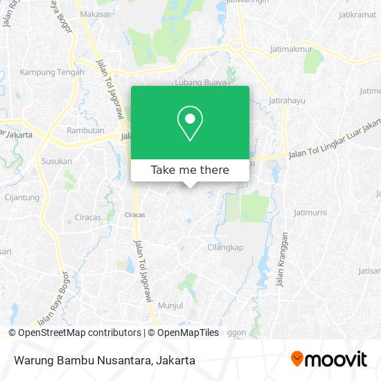 Warung Bambu Nusantara map