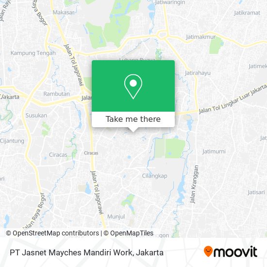 PT Jasnet Mayches Mandiri Work map