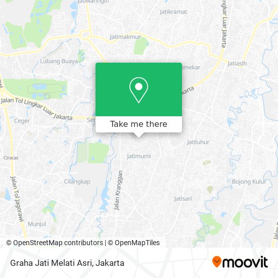 Graha Jati Melati Asri map