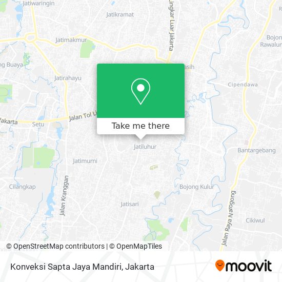 Konveksi Sapta Jaya Mandiri map