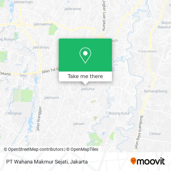 PT Wahana Makmur Sejati map