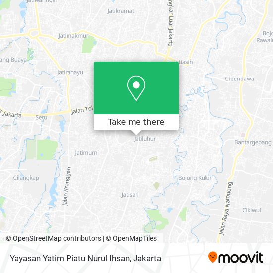 Yayasan Yatim Piatu Nurul Ihsan map