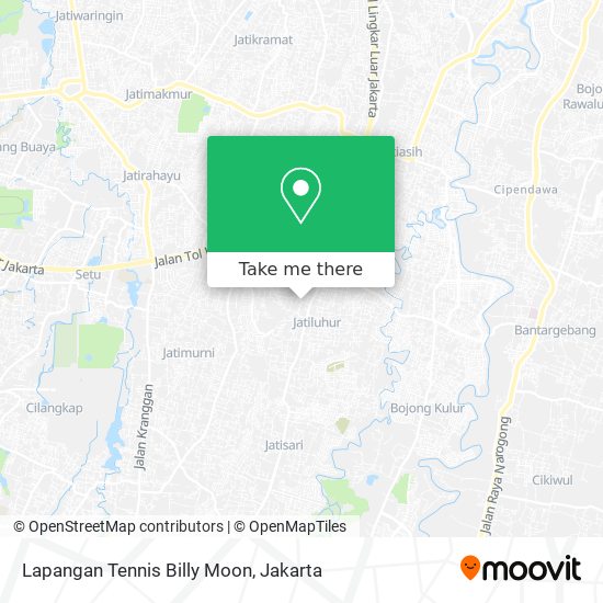 Lapangan Tennis Billy Moon map