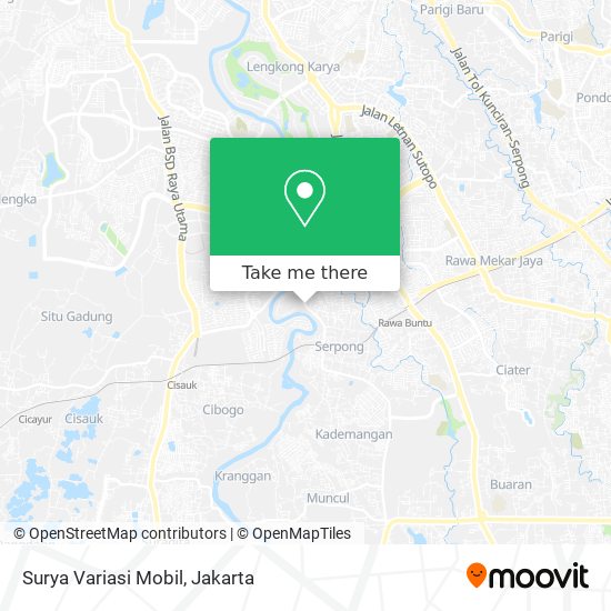 Surya Variasi Mobil map