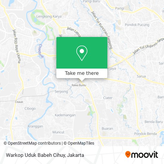 Warkop Uduk Babeh Cihuy map