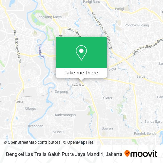 Bengkel Las Tralis Galuh Putra Jaya Mandiri map