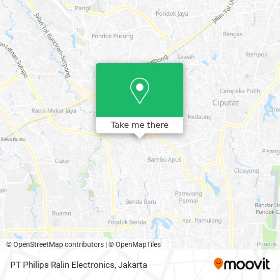 PT Philips Ralin Electronics map