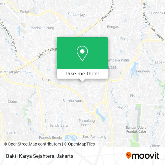 Bakti Karya Sejahtera map