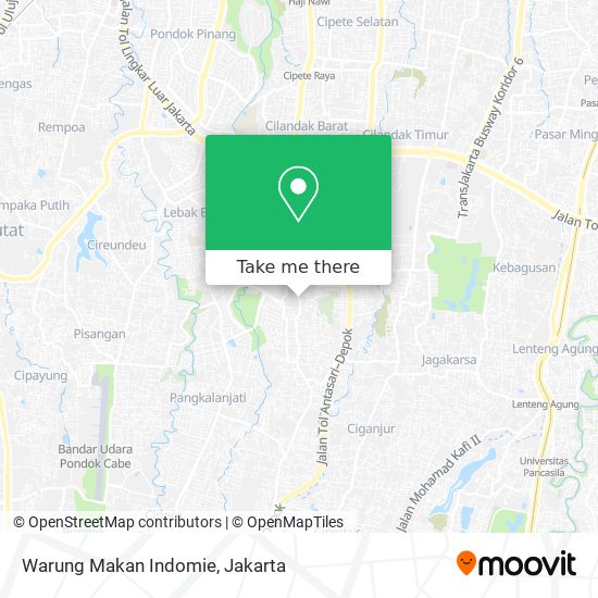 Warung Makan Indomie map