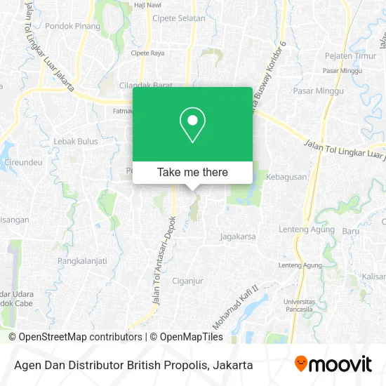 Agen Dan Distributor British Propolis map