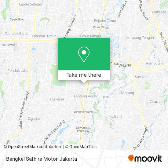 Bengkel Safhire Motor map