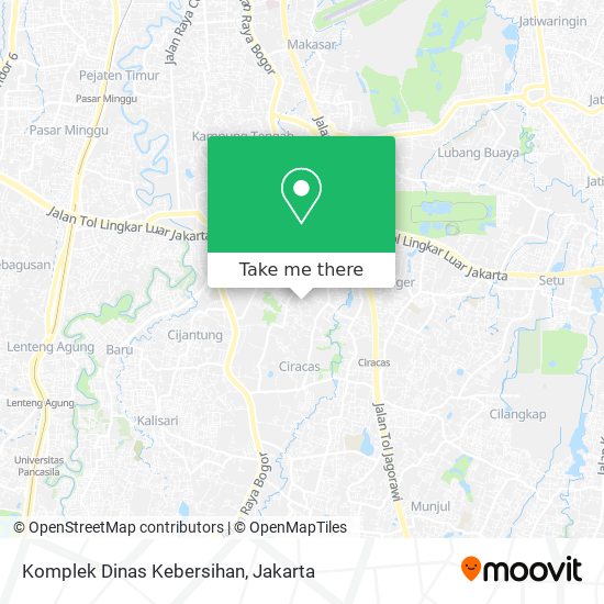 Komplek Dinas Kebersihan map