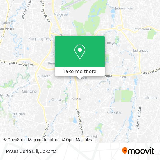 PAUD Ceria Lili map