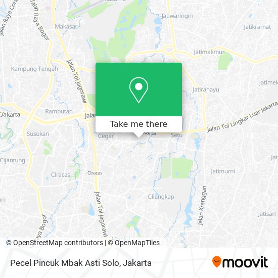 Pecel Pincuk Mbak Asti Solo map