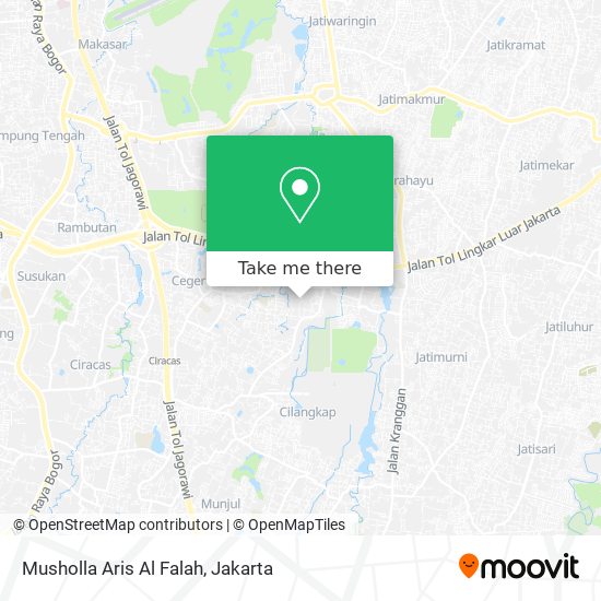 Musholla Aris Al Falah map