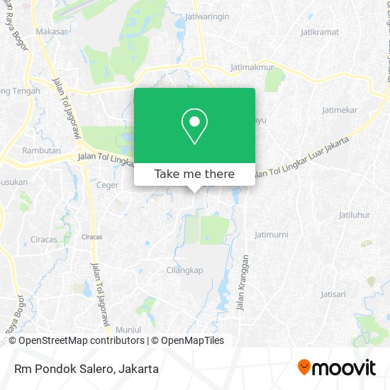 Rm Pondok Salero map