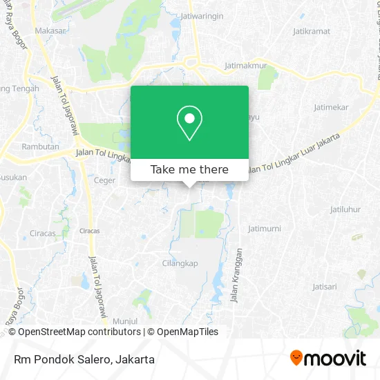 Rm Pondok Salero map